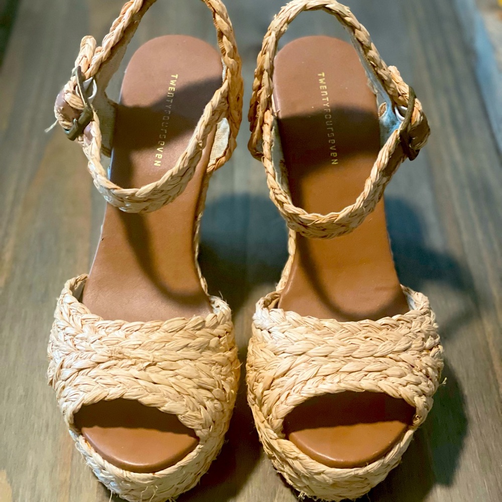 Perfect Summer Espadrills Wedge Heels Luxury Brand